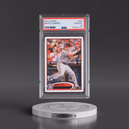 2012 Topps #661 Bryce Harper (PSA 10 GEM MINT)