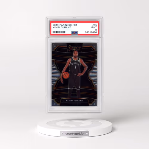 2019 Panini Select #65 Kevin Durant (PSA 9 MINT)