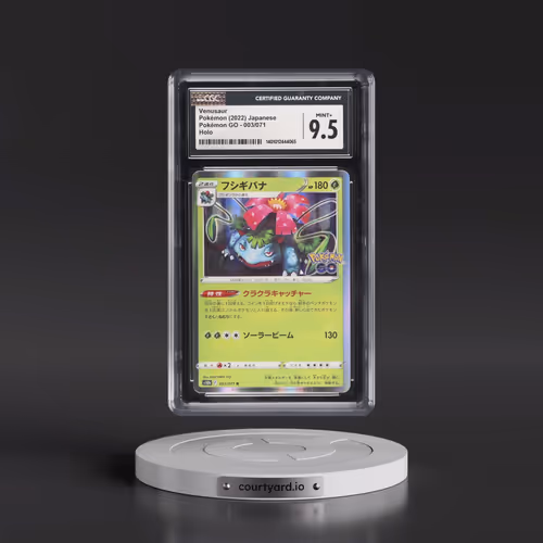 2022 Pokémon GO #003/071 Venusaur - Holo (CGC 9.5 MINT+)
