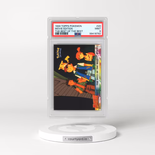 1999 Topps Pokémon the Movie Edt #20 Movie Edition - The Best of the Best (PSA 9 MINT)