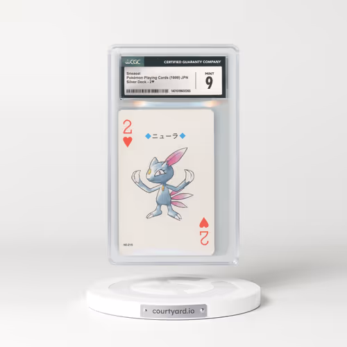 1999 Japanese Silver Deck (Lugia Deck) #2§ Sneasel (CGC 9 MINT)