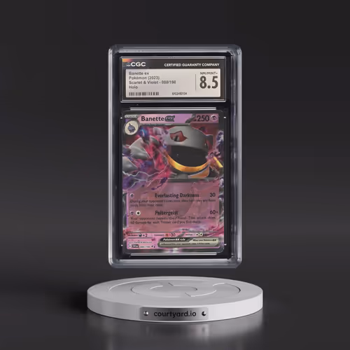 2023 Scarlet & Violet #088/198 Banette ex - Holo (CGC 8.5 NM-MT+)