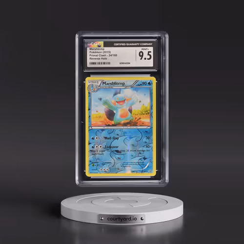 2015 Primal Clash #34/160 Marshtomp - Reverse Holo (CGC 9.5 MINT+)