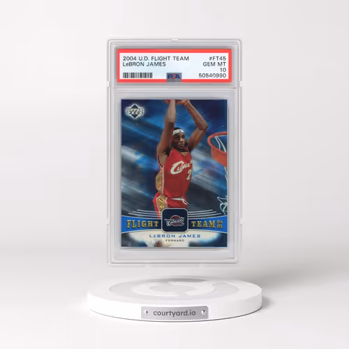 2004 Upper Deck Flight Team #FT45 LeBron James (PSA 10 GEM MINT)