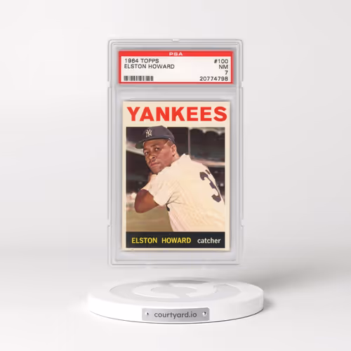1964 Topps #100 Elston Howard (PSA 7 NM)