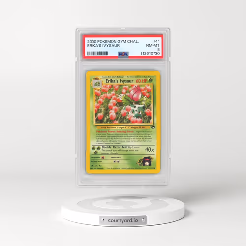 2000 Pokémon Gym Challenge #41 Erika's Ivysaur (PSA 8 NM-MT)