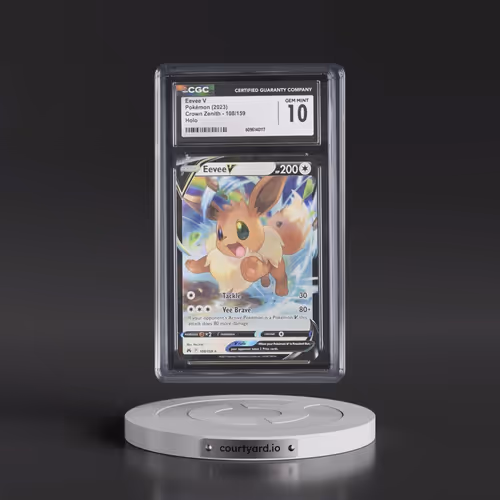 2022 Crown Zenith #108/159 Eevee V - Holo (CGC 10 GEM MINT)