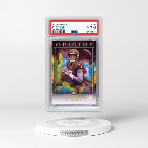 2023 Panini Origins #103 CJ Stroud - Variation (PSA 10 GEM MINT)