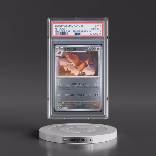 2023 Pokémon Sv2a-Pokemon 151 #022 Fearow - Reverse Holo Master Ball (PSA 10 GEM MINT)