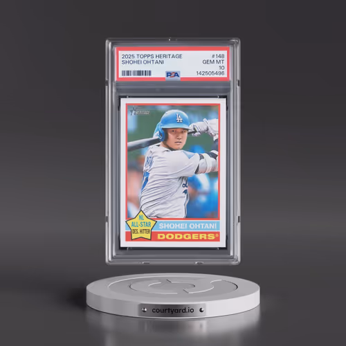 2025 Topps Heritage #148 Shohei Ohtani (PSA 10 GEM MINT)