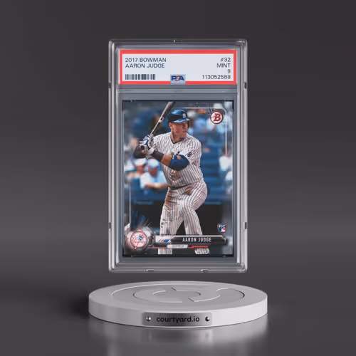 2017 Bowman #32 Aaron Judge (PSA 9 MINT)
