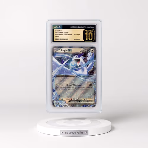 2025 Prismatic Evolutions - PRE EN #082/131 Lugia ex - Holo (CGC 10 PRISTINE)