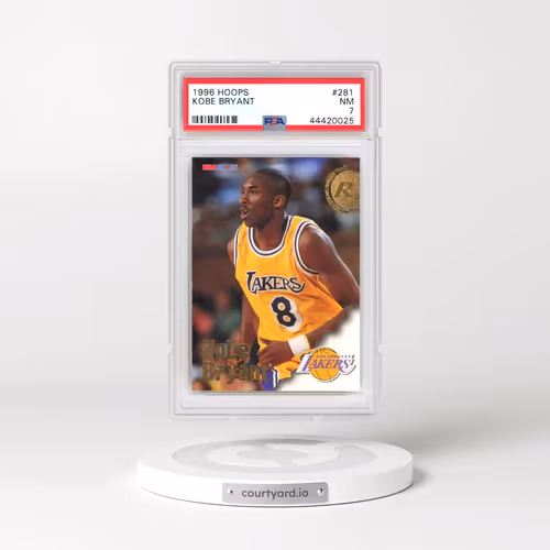 1996 Hoops #281 Kobe Bryant (PSA 7 NM)