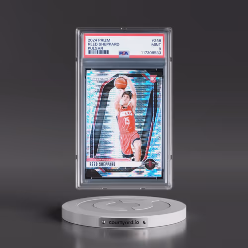 2024 Panini Prizm #268 Reed Sheppard - Pulsar (PSA 9 MINT)