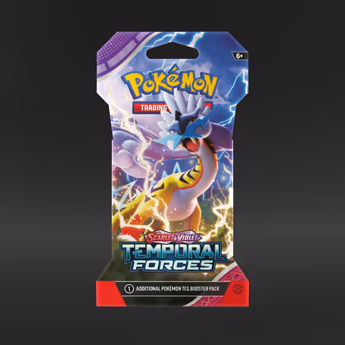 Pokémon Scarlet & Violet Temporal Forces - Sleeved (1 Booster Pack)