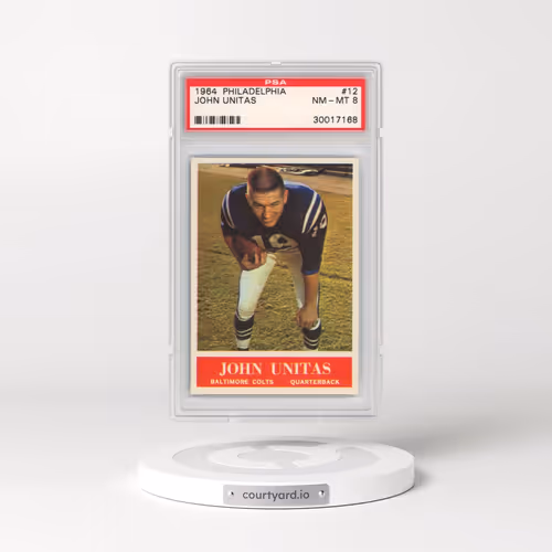 1964 Philadelphia #12 John Unitas (PSA 8 NM-MT)