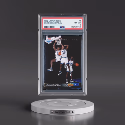 1992 Upper Deck #1 Shaquille O'Neal (PSA 8 NM-MT)