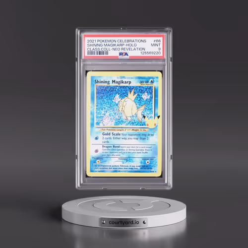 2021 Pokémon Celebrations Classic Collection #66 Shining Magikarp - Holo Holo (PSA 9 MINT)
