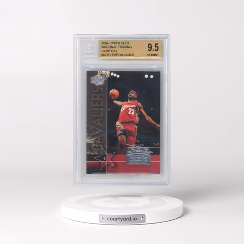 2004 Upper Deck National Trading Card Day #UD-7 LeBron James (BGS 9.5 GEM MINT)