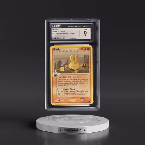 2006 EX Dragon Frontiers #48/101 Elekid δ (CGC 9 MINT)
