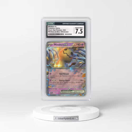 2023 Black Star Promos - Scarlet & Violet SVP EN #004 Mimikyu ex - Mimikyu ex Box / Showcase (CGC 7.5 NM+)