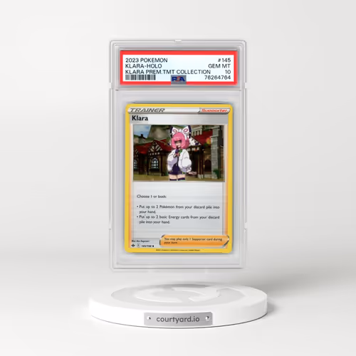 2023 Pokémon Klara Premium Tournament Collection #145 Klara - Holo (PSA 10 GEM MINT)