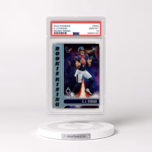 2023 Panini Phoenix Rookie Rising #RIS2 CJ Stroud (PSA 10 GEM MINT)