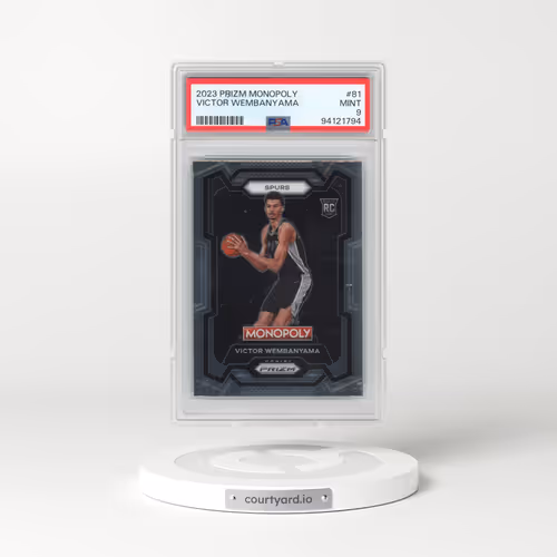 2023 Panini Prizm Monopoly #81 Victor Wembanyama (PSA 9 MINT)