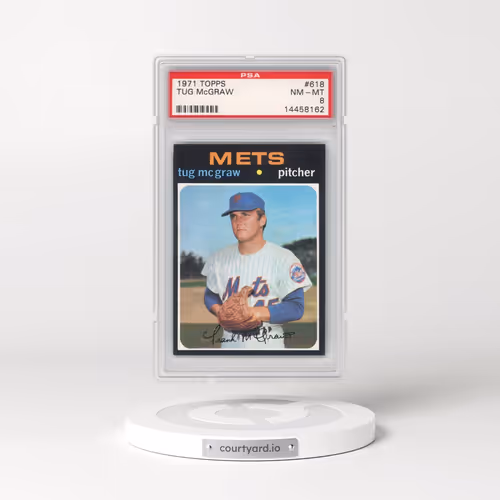1971 Topps #618 Tug McGraw (PSA 8 NM-MT)