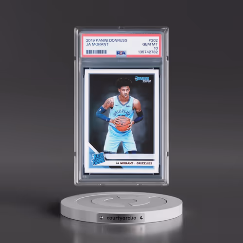 2019 Panini Donruss #202 Ja Morant (PSA 10 GEM MINT)