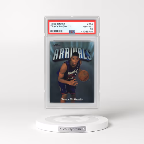 1997 Finest #294 Tracy McGrady (PSA 10 GEM MINT)