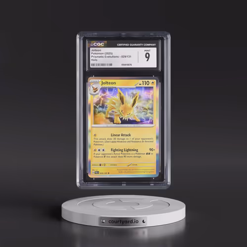 2025 Prismatic Evolutions - PRE EN #029/131 Jolteon - Holo (CGC 9 MINT)
