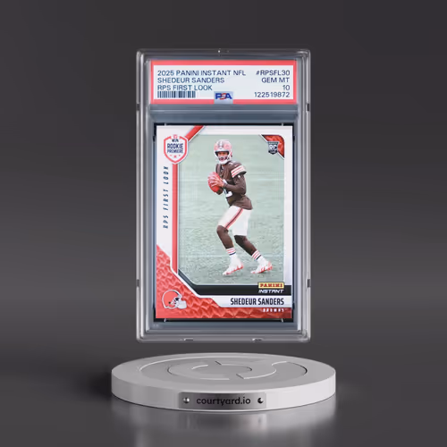 2025 Panini Instant NFL Rps First Look #RPSFL30 Shedeur Sanders (PSA 10 GEM MINT)