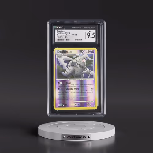 2007 Diamond & Pearl #47/130 Dusclops - Reverse Holo (CGC 9.5 MINT+)