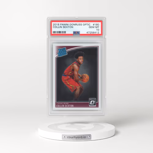 2018 Panini Donruss Optic #180 Collin Sexton (PSA 10 GEM MINT)