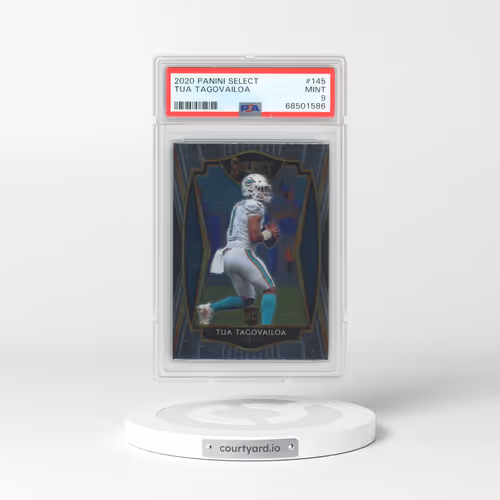 2020 Panini Select #145 Tua Tagovailoa (PSA 9 MINT)