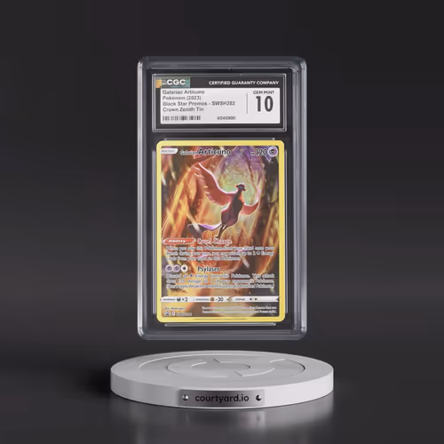 2017 Black Star Promos - Sword & Shield #SWSH282 Galarian Articuno - Crown Zenith Tin (Holo) (CGC 10