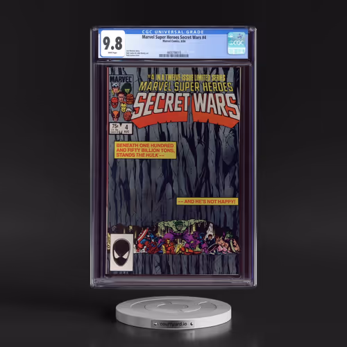 Marvel Super Heroes Secret Wars #4 CGC 9.8 White Pages (Marvel Comics, 8/84)