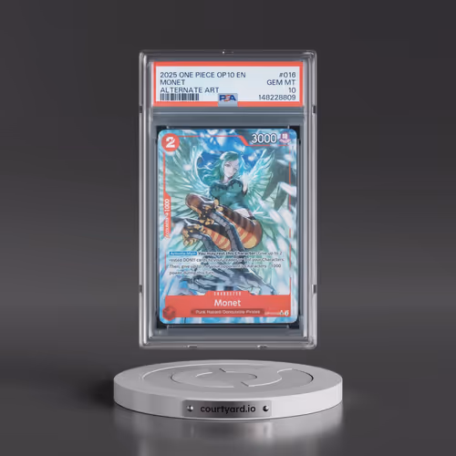 2025 One Piece OP10-Royal Blood #016 Monet - Alternate Art (PSA 10 GEM MINT)