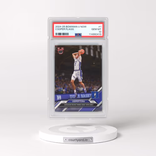 2024 Bowman U Now #1 Cooper Flagg (PSA 10 GEM MINT)