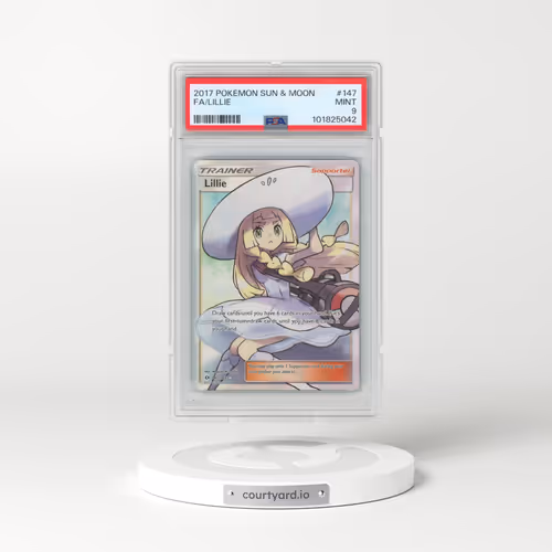 2017 Pokémon Sun & Moon #147 Lillie - Full Art (PSA 9 MINT)