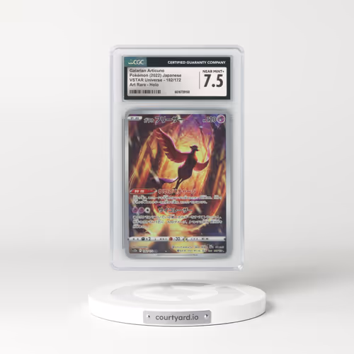 2022 VSTAR Universe #182/172 Galarian Articuno - Art Rare (CGC 7.5 NM+)