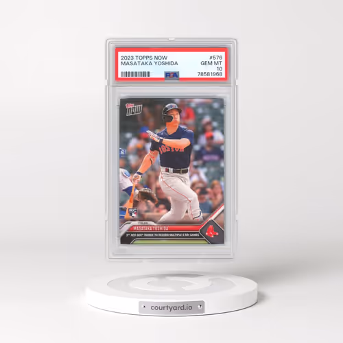 2023 Topps Now #576 Masataka Yoshida (PSA 10 GEM MINT)