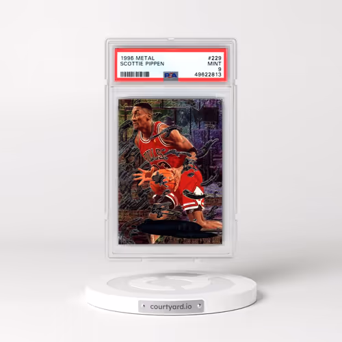 1996 Metal #229 Scottie Pippen (PSA 9 MINT)
