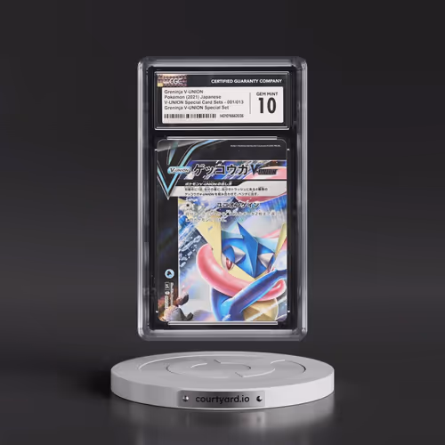 2021 V-UNION Special Card Sets #001/013 Greninja V-UNION - Greninja V-UNION Special Set (CGC 10 GEM