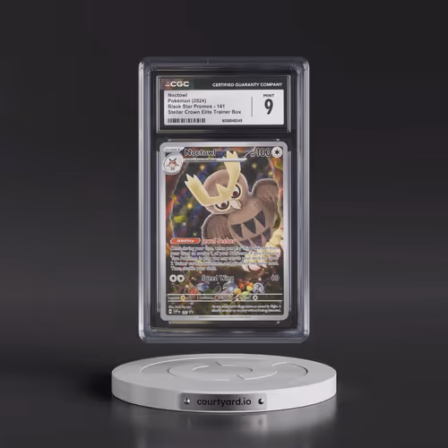 2023 Black Star Promos - Scarlet & Violet SVP EN #141 Noctowl - Stellar Crown Elite Trainer Box (Hol