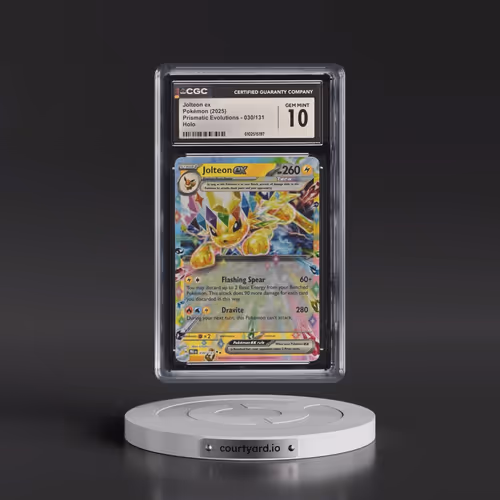 2025 Prismatic Evolutions - PRE EN #030/131 Jolteon ex - Holo (CGC 10 GEM MINT)