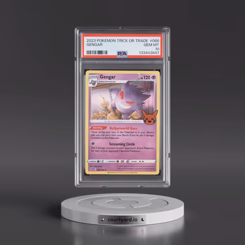 2023 Pokémon Trick or Trade #066 Gengar (PSA 10 GEM MINT)