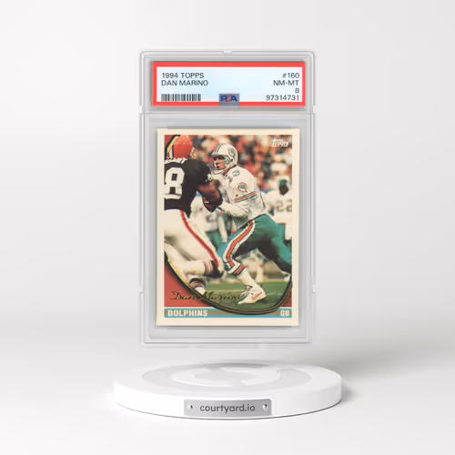 1994 Topps #160 Dan Marino (PSA 8 NM-MT)