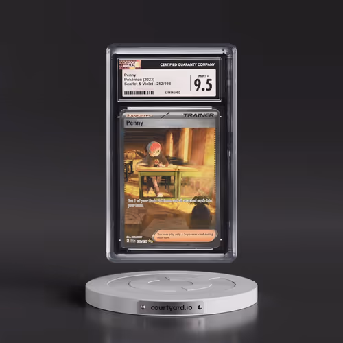 2023 Scarlet & Violet #252/198 Penny - Special Illustration Rare (Holo) (CGC 9.5 MINT+)